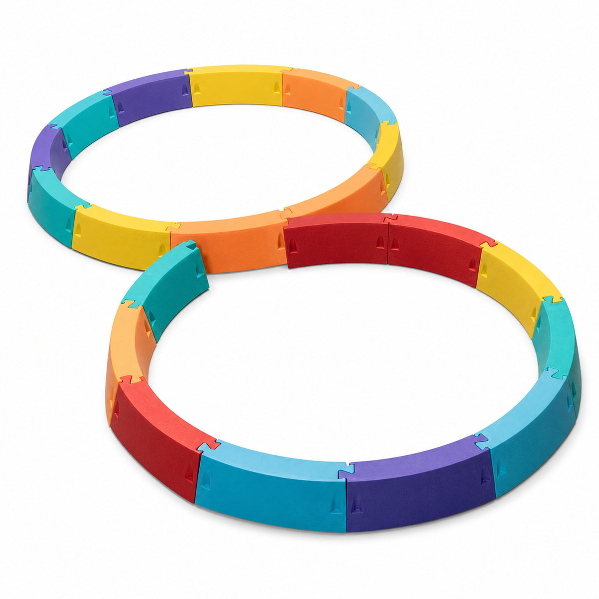 Balance Beam — Trapezoid Stepping Stones for Balance Play | 6 or 12 Pcs