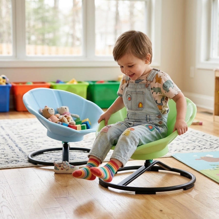 Morning Glory Swivel Chair – Indoor Spinning Seat for Kids