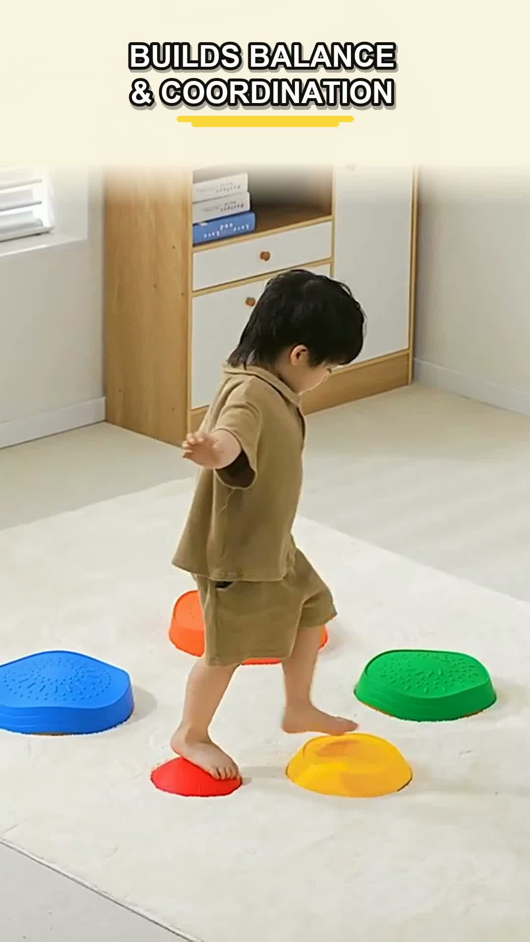 Children gaining confidence through active play